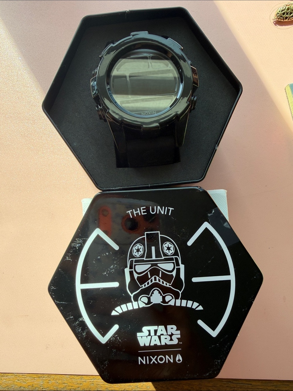 Brand New! Nixon Black Digital Star Wars The Unit Watch limited edition